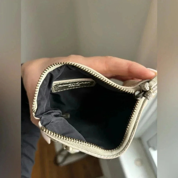 Balenciaga Paris Cloth Coin Wallet with Leather Trim - Picture 3 of 5